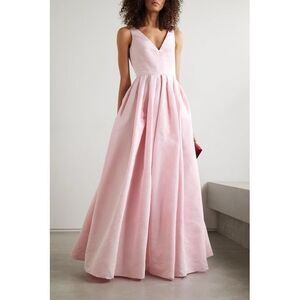 Alexander McQueen Pleated Silk Gown US 4 $4800